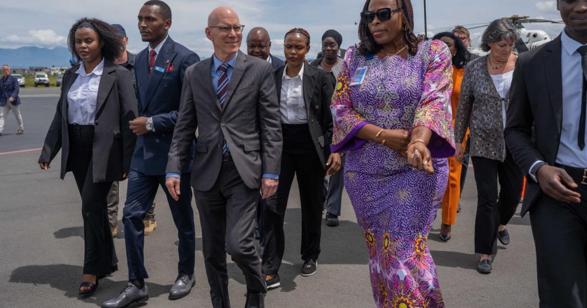 James Swan arrivé à Goma