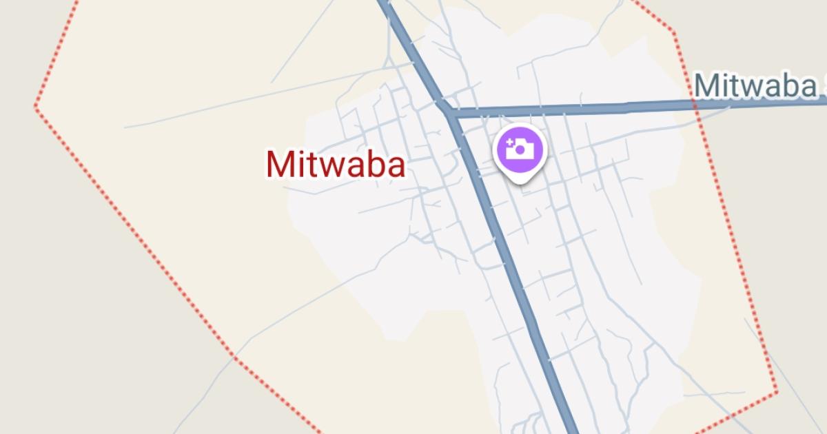 Carte MAP de Mitwaba