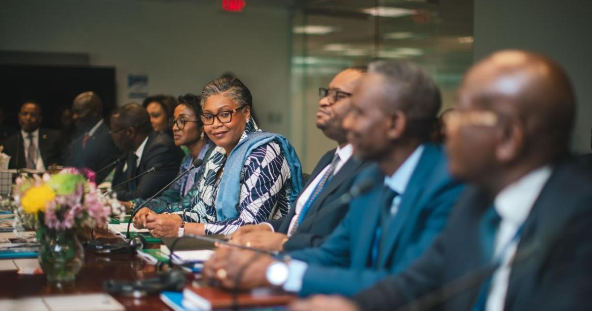 La Première ministre Judith Suminwa et quelques autres membres du gouvernement. Photo droits tiers 