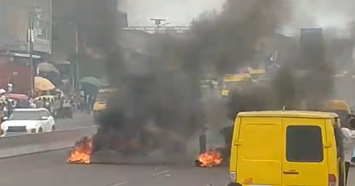 Manifestation des militants de l'opposition à Masina