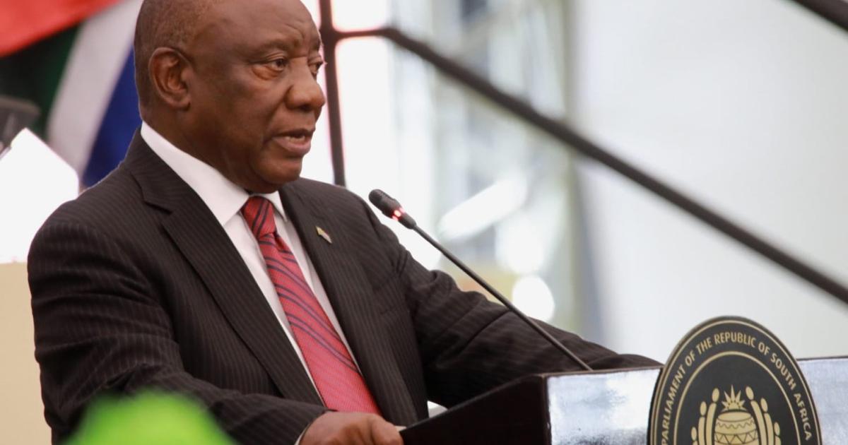 Cyril Ramaphosa.