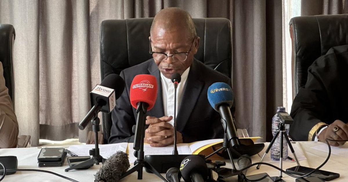 Ejiba Yamapia, président de la plateforme des Églises du Réveil du Congo