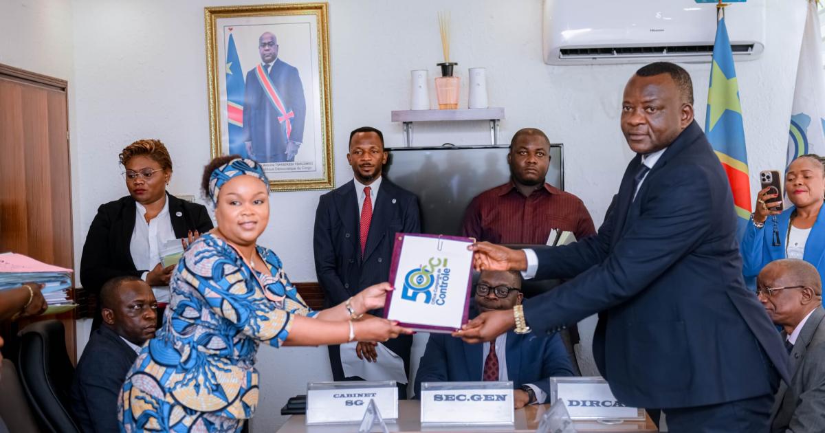 Le DG de l'OCC, Dr Etienne Tshimanga reprend officiellement ses fonctions et sa réhabilitaion 