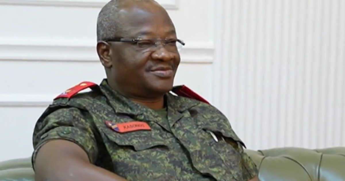 Le général-major Kasongo Batoka Mulumba 
