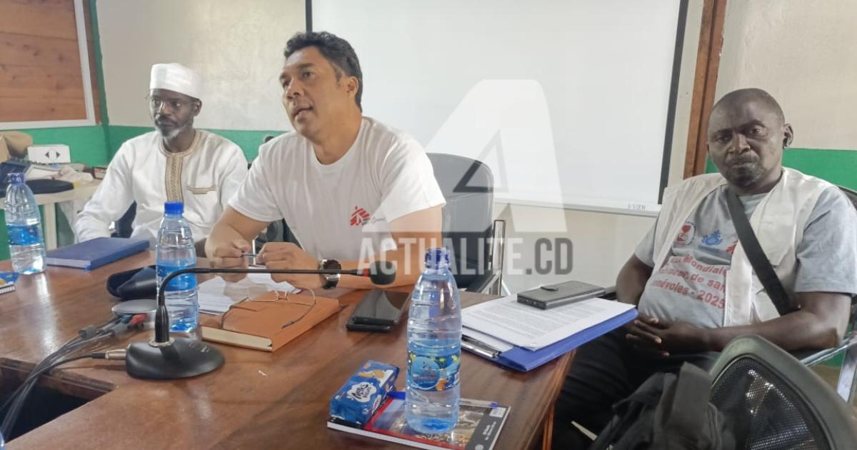 Frédéric Manatou, coordinateur des urgences MSF 