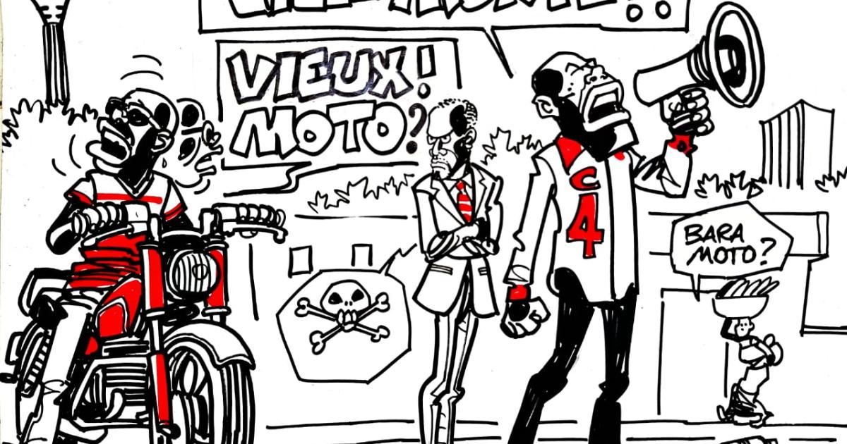 Caricature Kash/ACTUALITE.CD