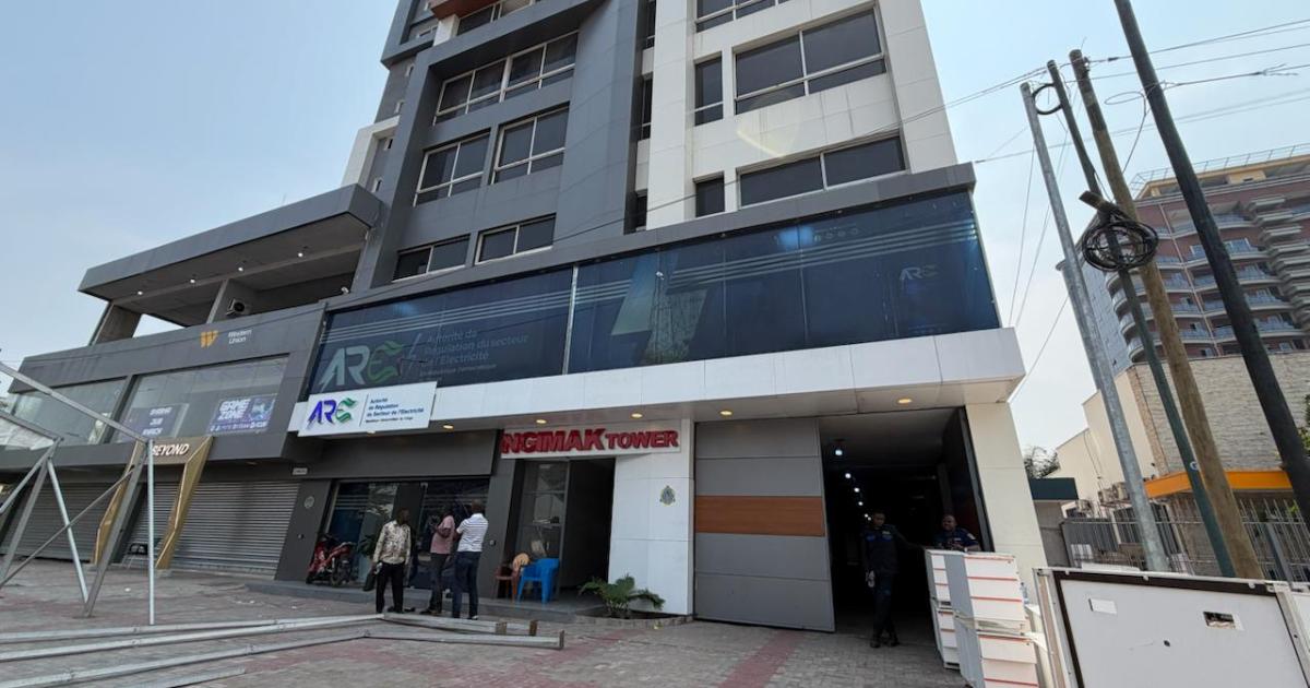 Nouveau siège de ARE à Kinshasa 