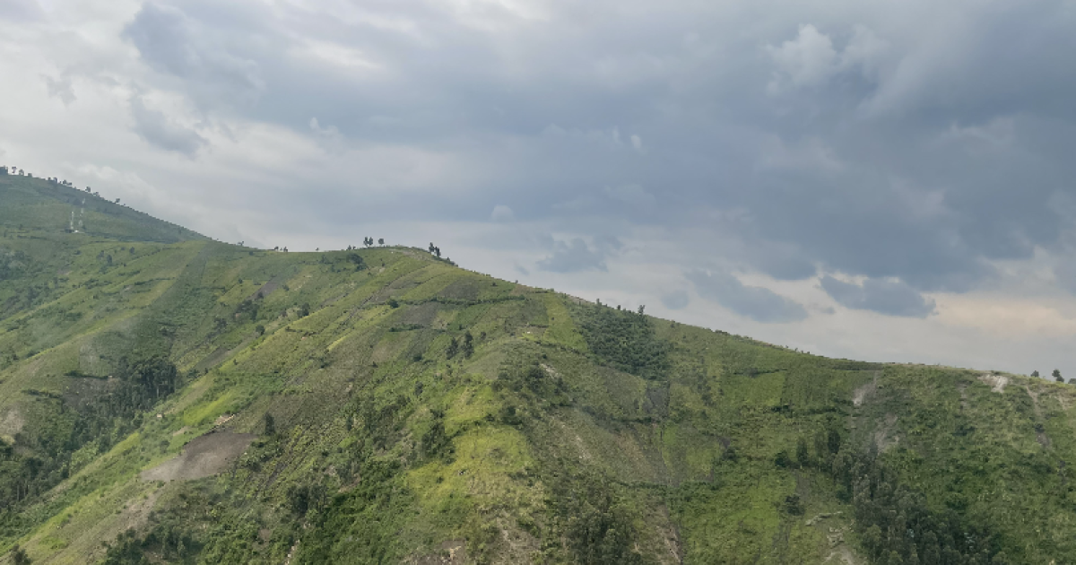 Les montagnes de Masisi