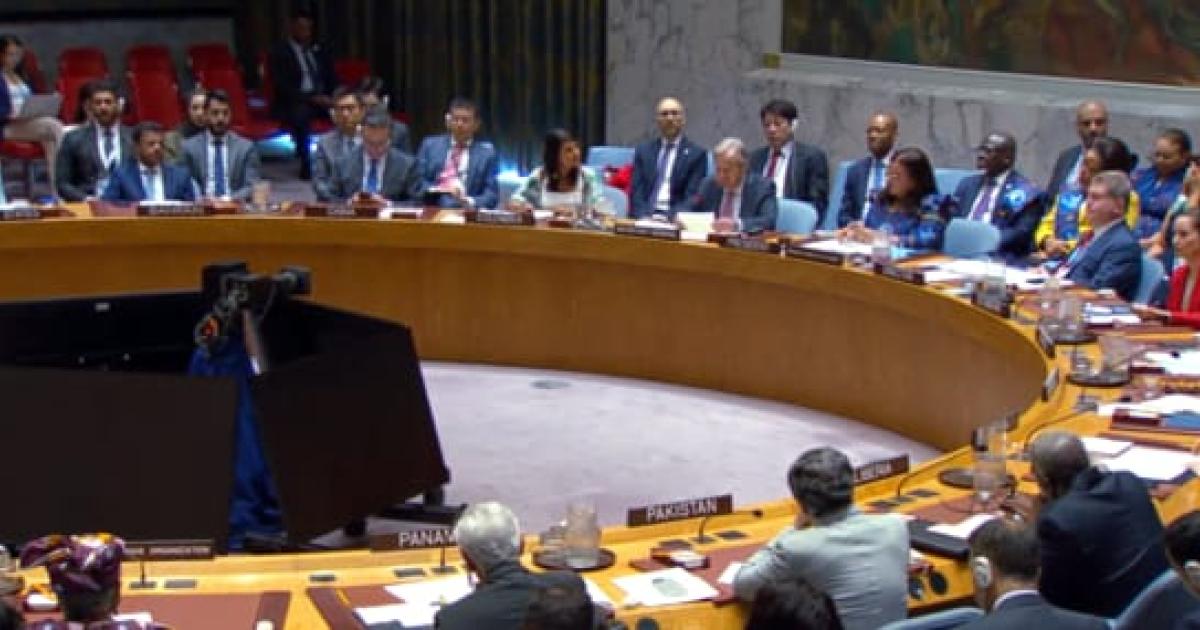 Conseil de sécurité de l'ONU