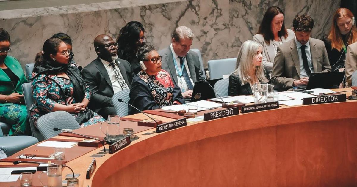 Le Conseil de sécurité de l'ONU présidé par la RDC