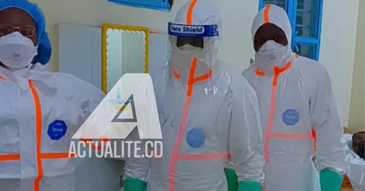 Les personnels soignants d'Ebola à Bunia 
