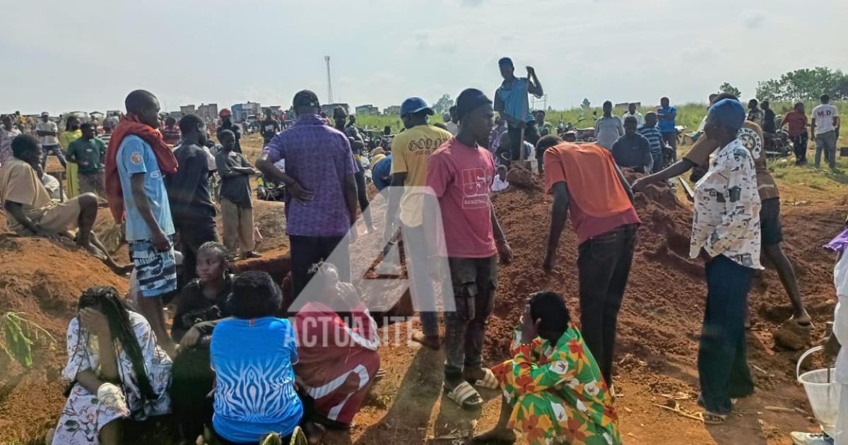 Enterrement d'une personne décédée d'Ebola
