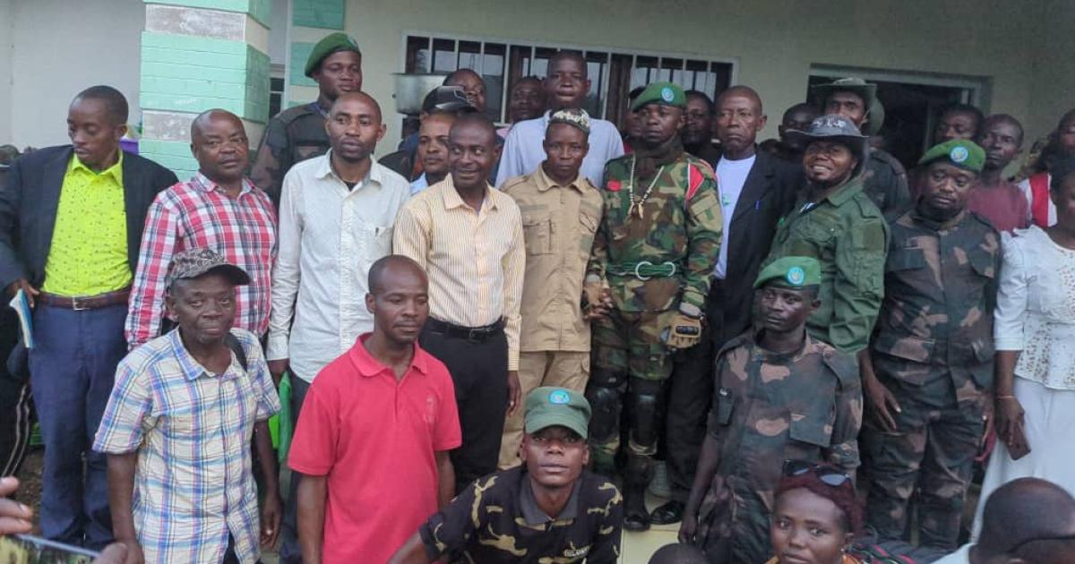 Les responsables des groupes armés Raïa Mutomboki 