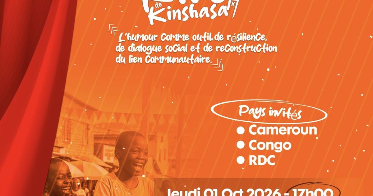 DRC: The Kinshasa Comedy Festival Aims to Use Humor as a Tool for Resilience and Social Dialogue