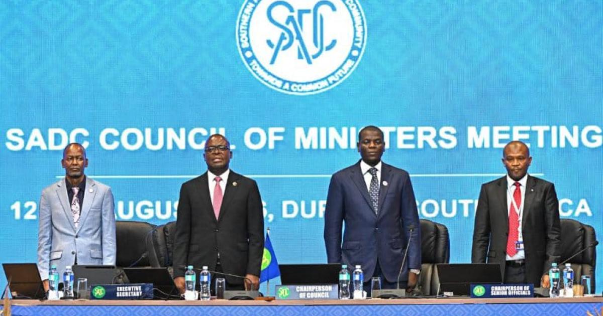 réunion ordinaire du Conseil des ministres de la SADC