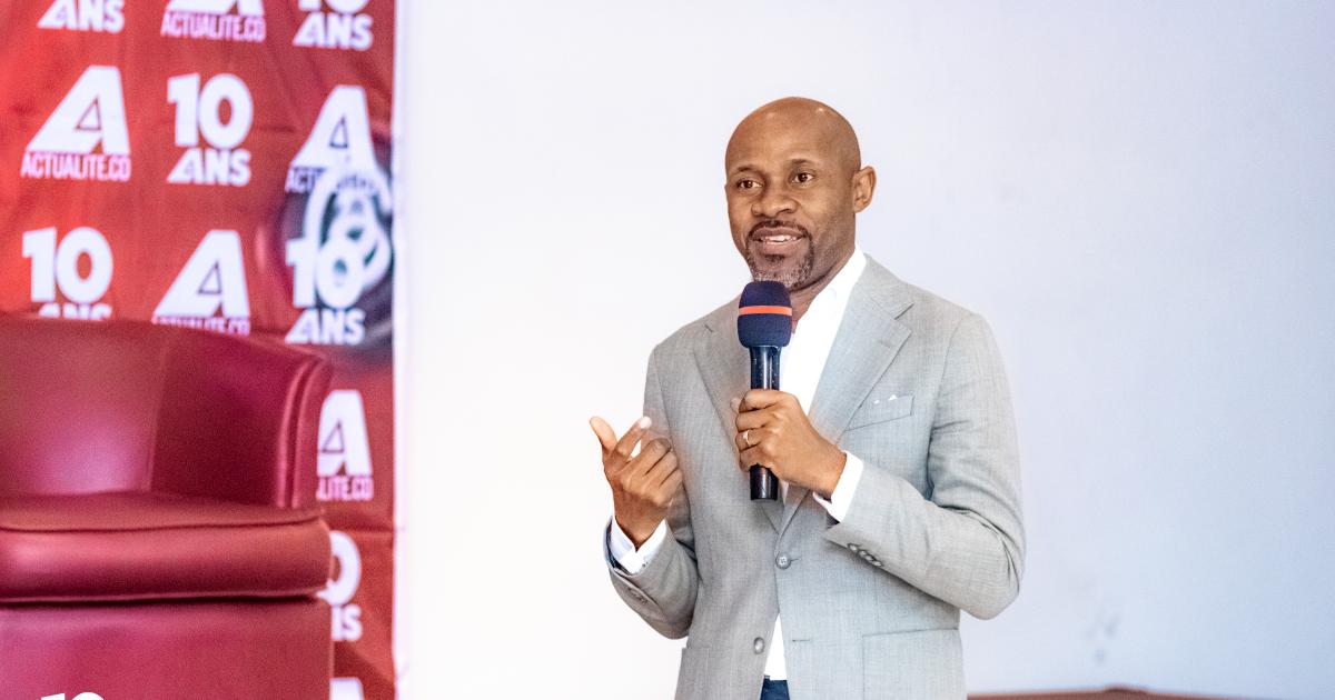ACTUALITE.CD: 10 ans de « professionnalisme » et de « bravoure », Patrick Muyaya réaffirme l’engagement du gouvernement pour un secteur médiatique viable