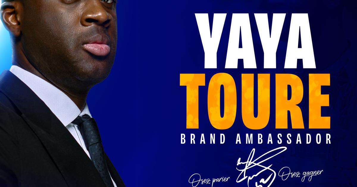 Yaya Toure avec PariPesa