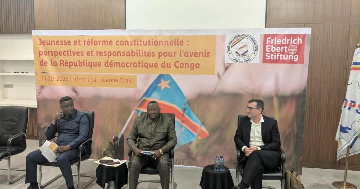 Kinshasa : les jeunes de l’UDPS/Tshisekedi sensibilisés sur la réforme constitutionnelle et le dialogue national