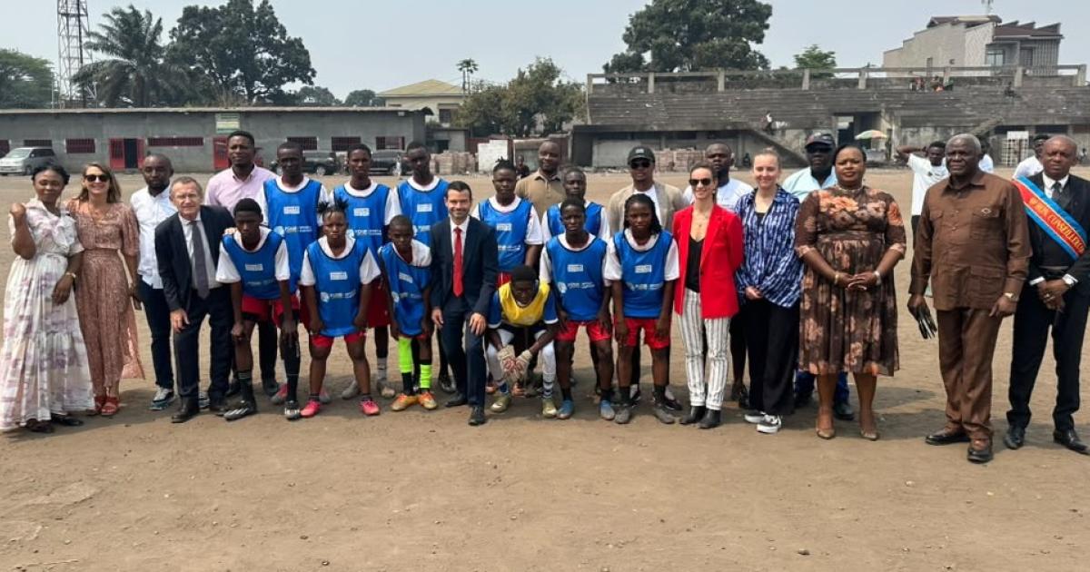 France Expertise: €11.5 million for five multisport fields in Kinshasa as part of the 'Pour Elles Sport et Culture' project