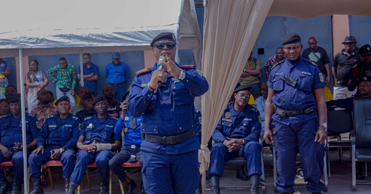 Kinshasa : 15 présumés bandits présentés au commissaire de la PNC ce mardi
