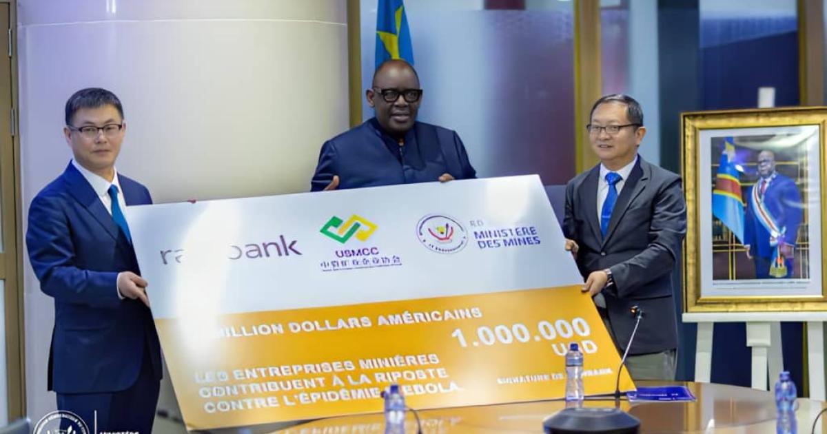 Riposte contre Ebola : les sociétés minières chinoises contribuent à hauteur d’un million USD