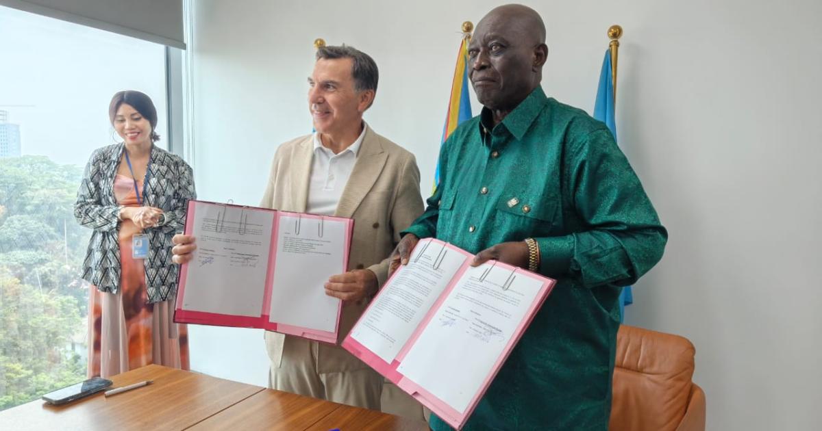 DRC: WFP and Mettelsat Commit to Improving Climate Data and Disaster Prevention