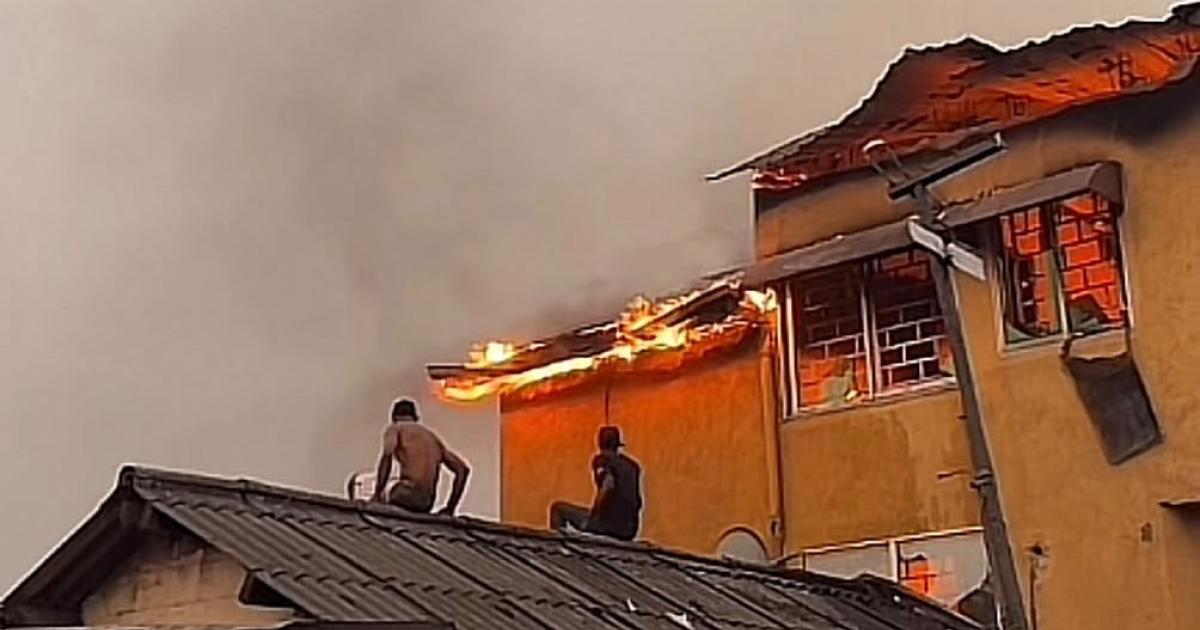 Kinshasa: un nouvel incendie ce mardi soir, des habitants de Barumbu impuissants devant le feu