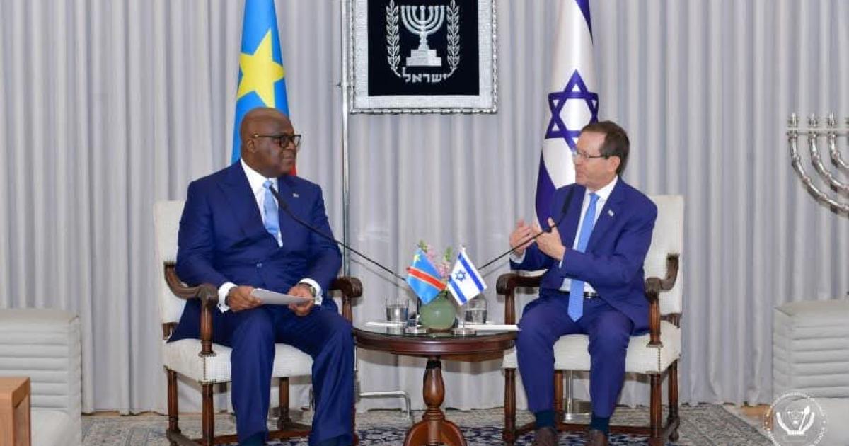 Félix Tshisekedi reaffirms DRC's commitment to Israel's security and calls for dialogue in the Middle East