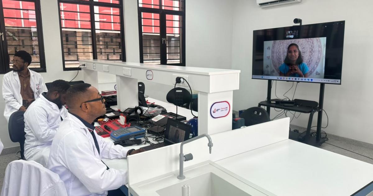 ISTA-Kinshasa inaugurates a biomedical maintenance center and a digital library funded by AFD