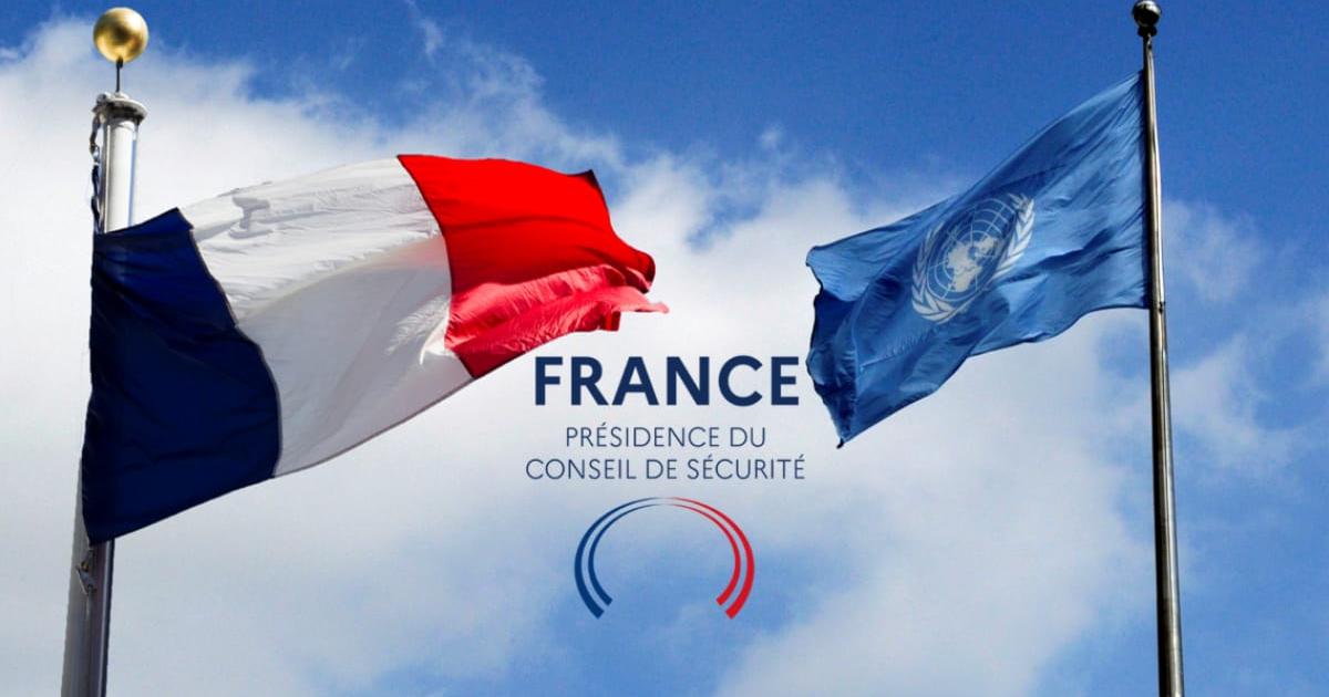 La France prend la présidence du Conseil de sécurité pour ce mois de septembre 