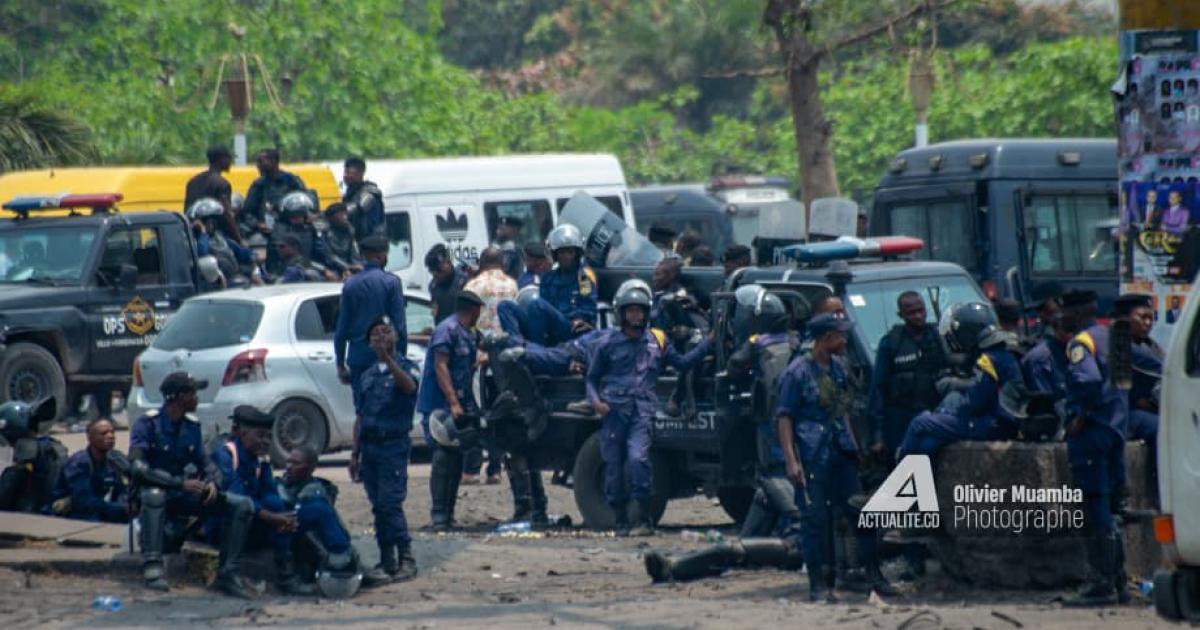 Encadrement des marches à Kinshasa : Franklin Tshamala accuse les forces de l'ordre de discrimination et d’être « inféodés » à l’UDPS