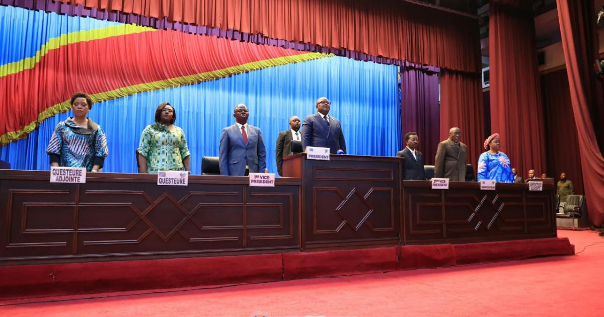 The National Assembly rejects the participation of AFC/M23 in the dialogue: "Can there be a genuine dialogue when some come empty-handed, while others still have their finger on the trigger?"