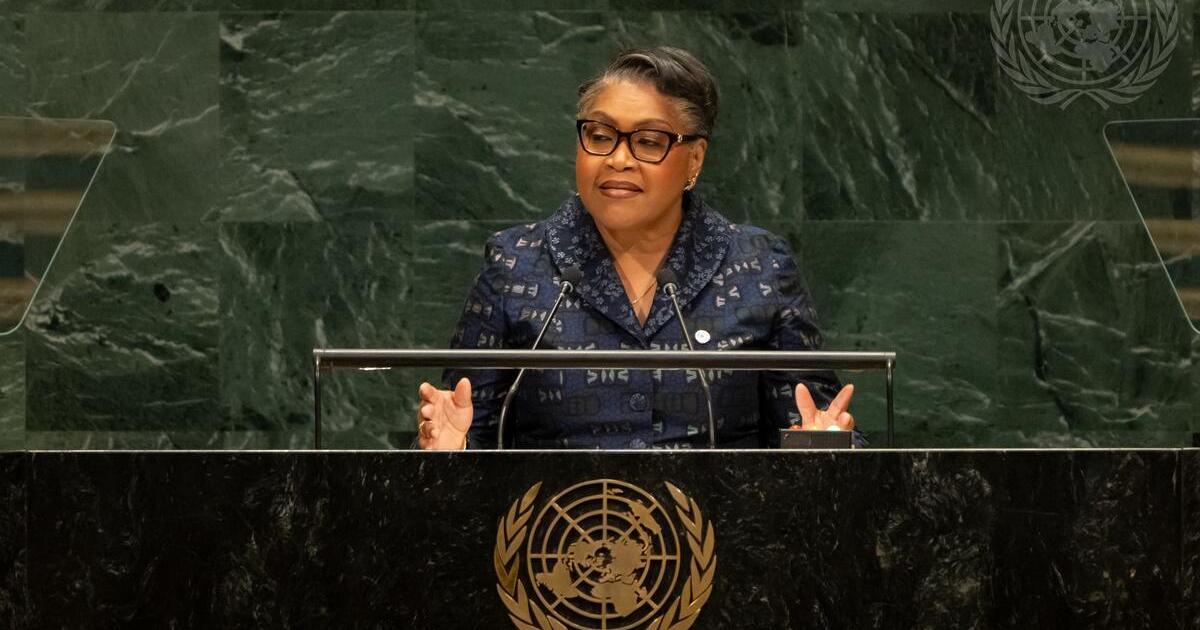 Judith Suminwa à l'ONU