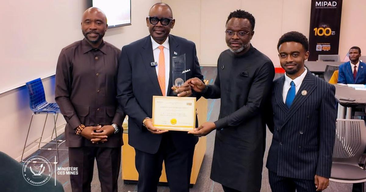 Mipad 2026: une récompense internationale au ministre Louis Watum pour son engagement dans le secteur minier