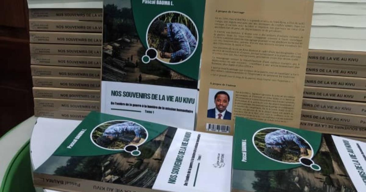 Book: In “Our Memories of Life in Kivu”, Pascal Bauma recounts his journey through war, displacement, education, and humanitarian engagement