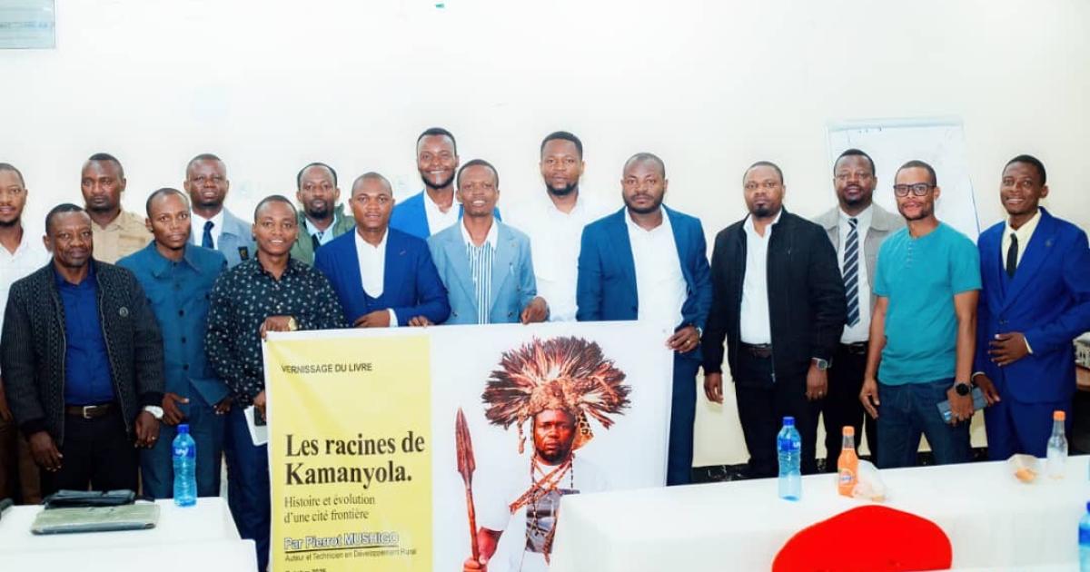 Sud-Kivu : vernissage du livre « Les racines de Kamanyola » de l'auteur Pierrot Mushigo