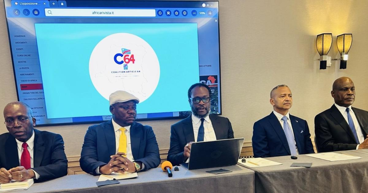 Crise en RDC : la C64 plaide pour un dialogue national inclusif et rejette toute issue militaire