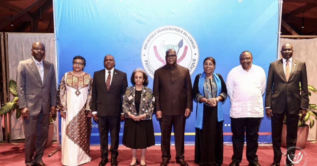 East of DRC: "We sincerely hope peace will be restored so that DRC, its neighbors, and all of Africa can benefit" (AU Facilitators Panel after meeting with Félix Tshisekedi)