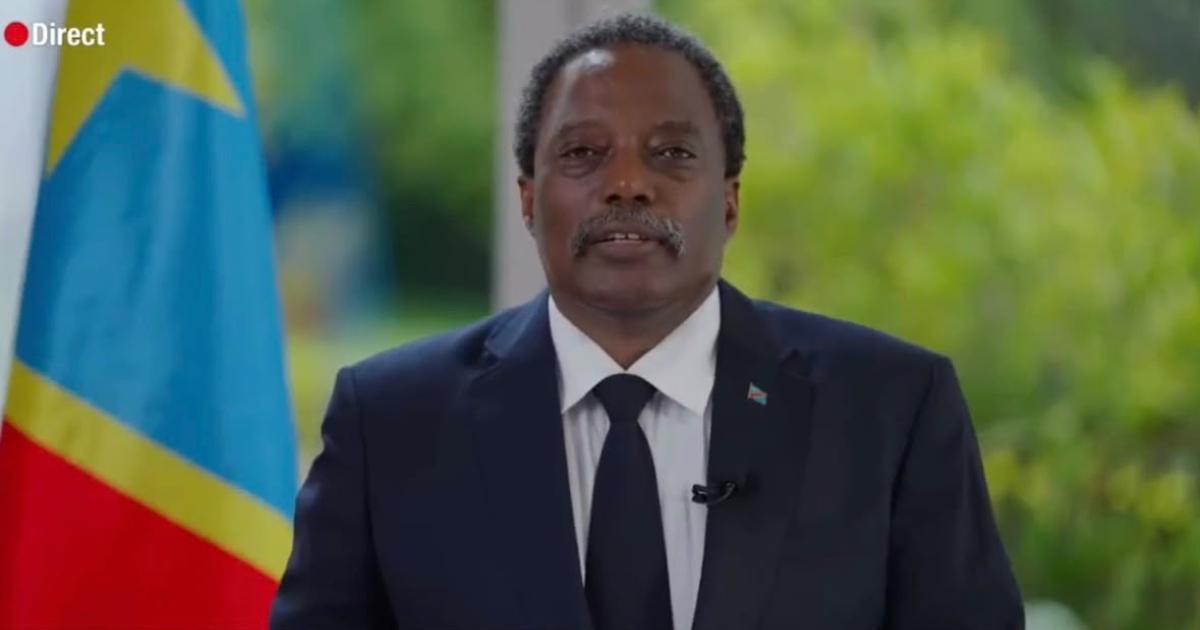 Joseph Kabila: "Congo is in peril," he announces upcoming initiatives