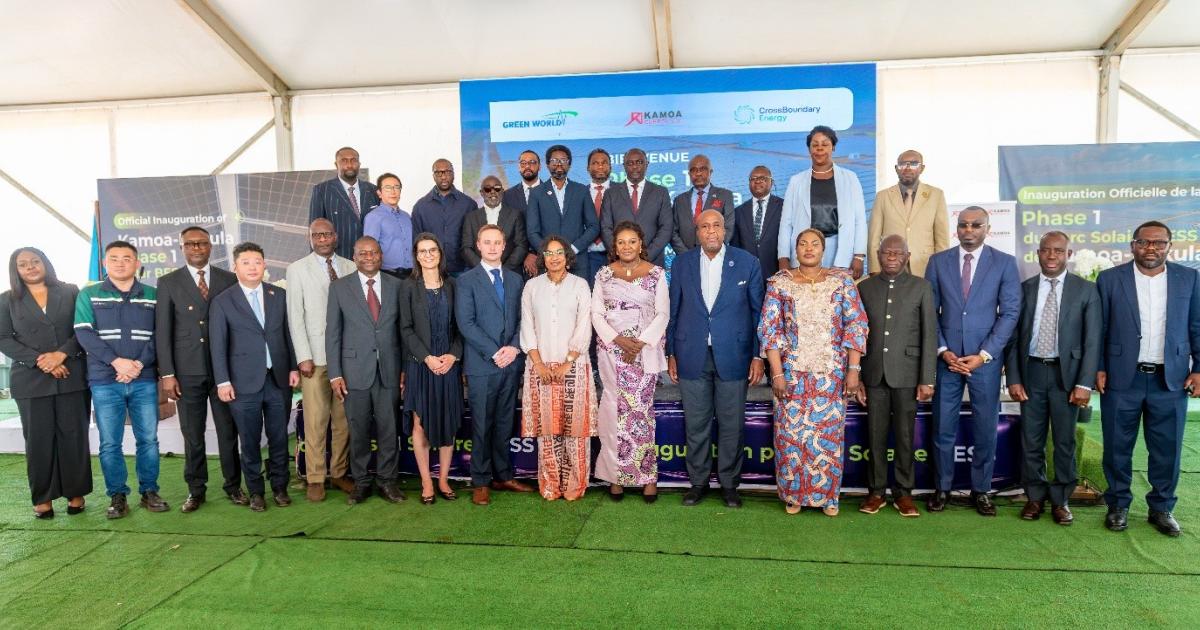 Kamoa Copper inaugurates 60 MW of solar power with storage, a model for decarbonizing mining