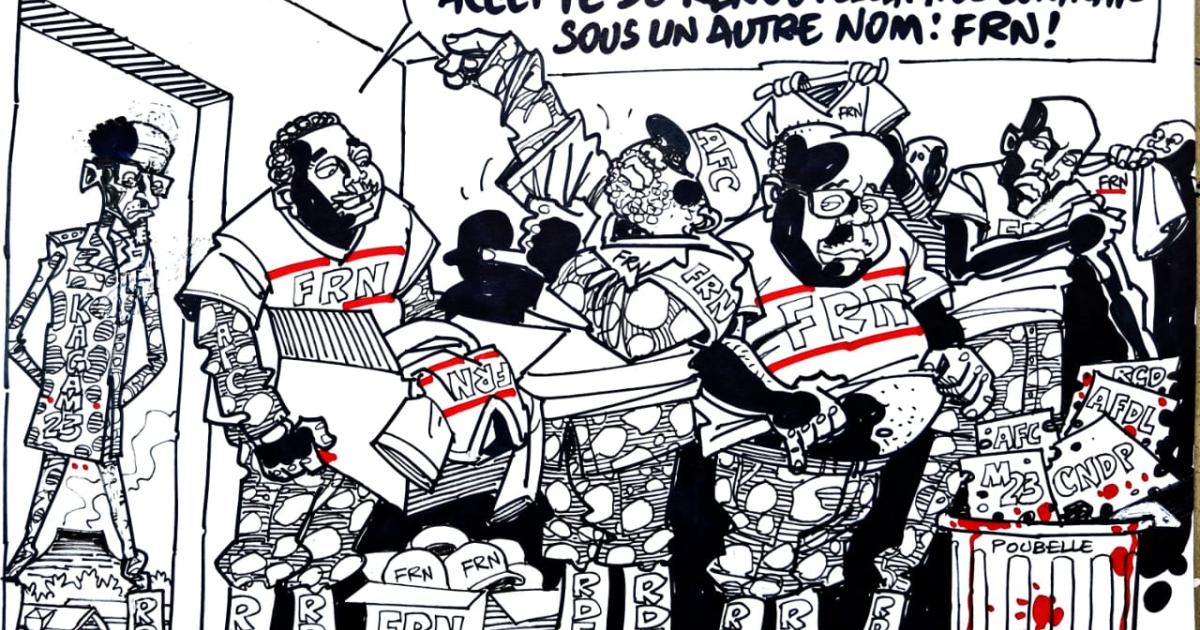 Caricature : du Palais présidentiel au front politico-militaire, la nouvelle recette de Joseph Kabila