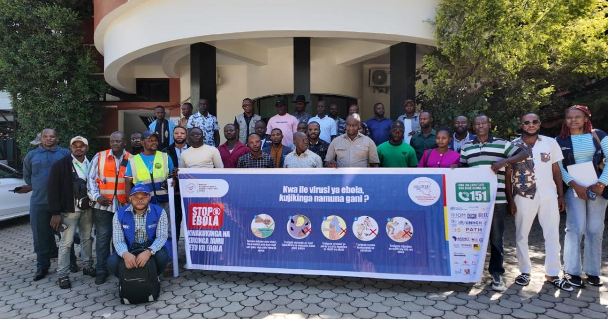 Ebola: 150 motorcycle taxi drivers sensitized to strengthen community surveillance