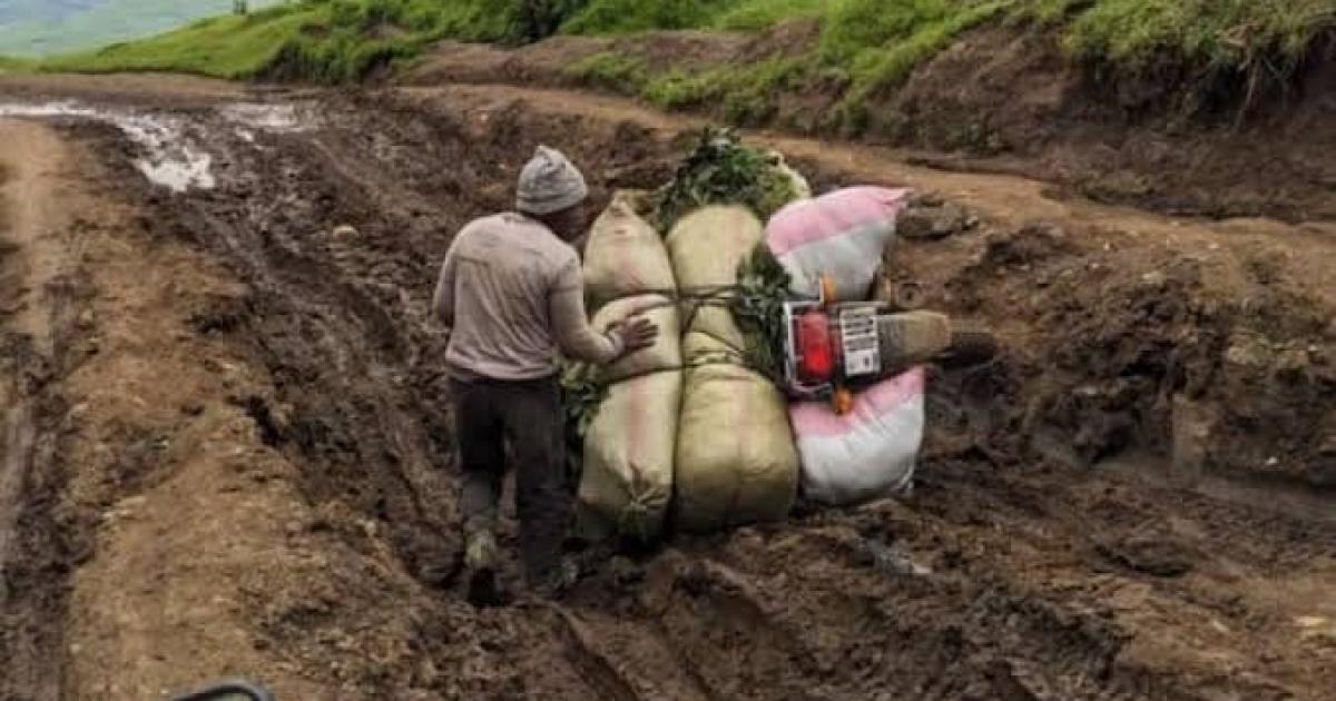 North Kivu: Kitshanga–Sake road severely deteriorates after rains as users call for rehabilitation