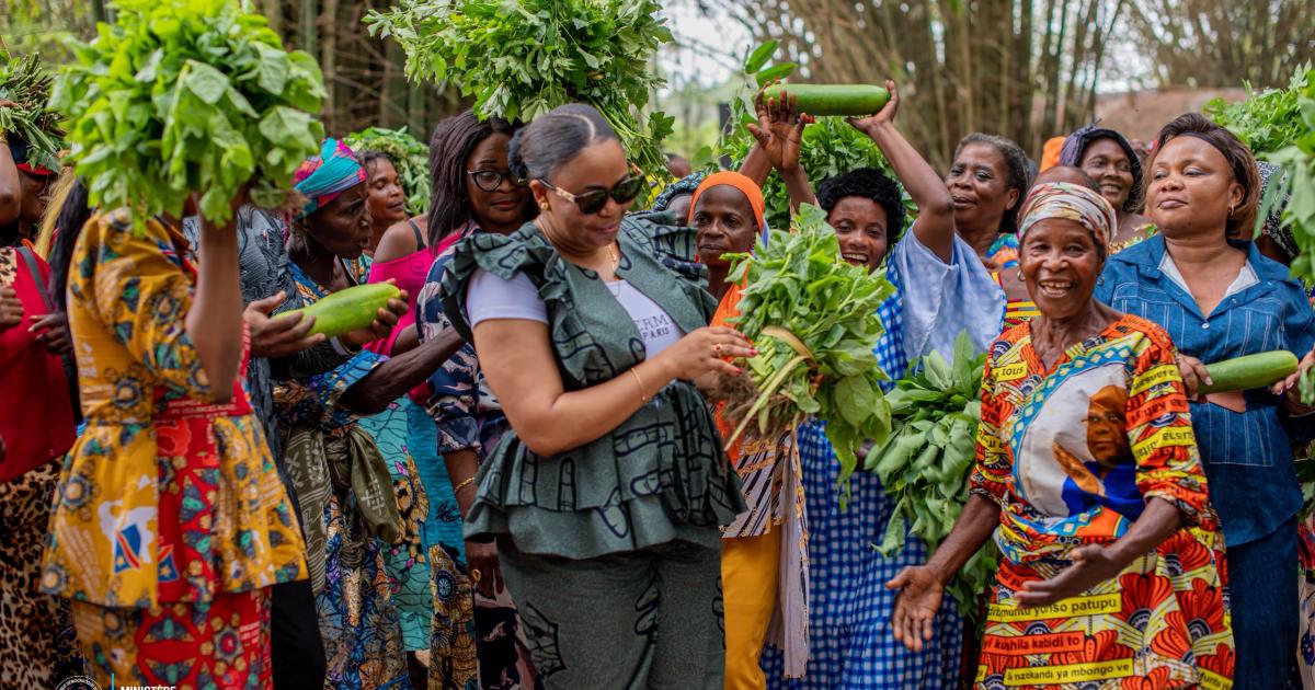 RDC : Micheline Ombae lance la quinzaine de la femme rurale à Kinshasa