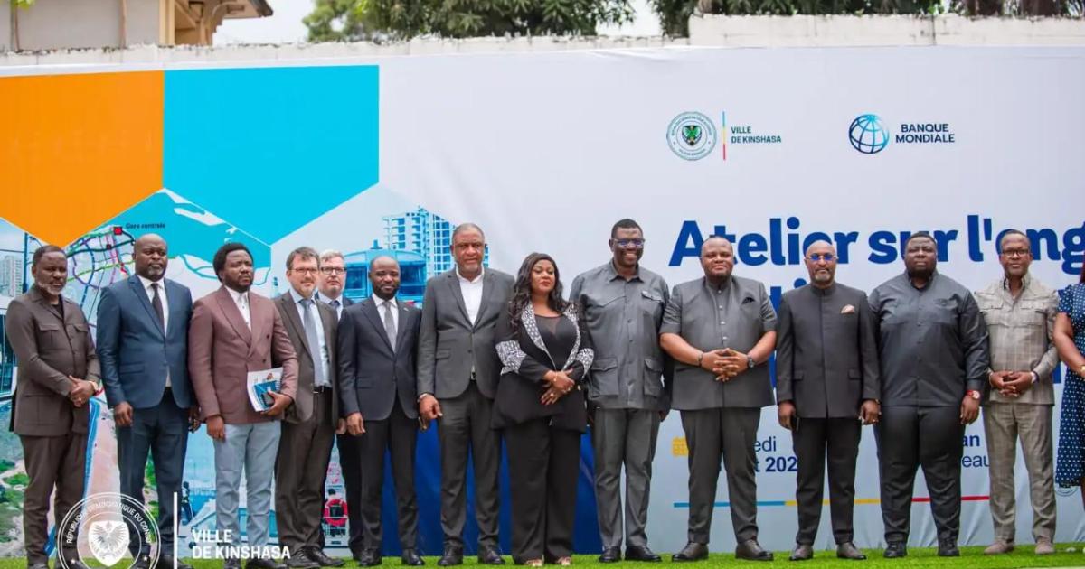 Kinshasa Provincial Government and World Bank Join Forces to Transform Urban Mobility