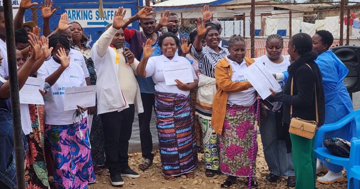 Les patients guéris d'Ebola quittent le CTE