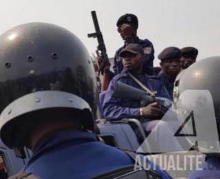 Police Nationale Congolaise. Ph/Actualite.cd