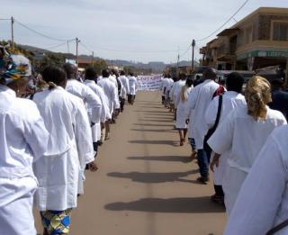 Une manifestation des infirmiers à Butembo (Archive)