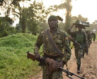 Des militaires de l’Armée ougandaise. Photo d’illustration