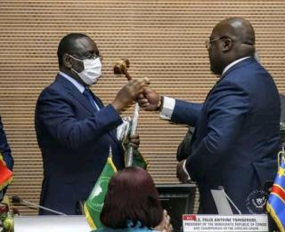 Remise et reprise entre Félix Tshisekedi et Macky Sall